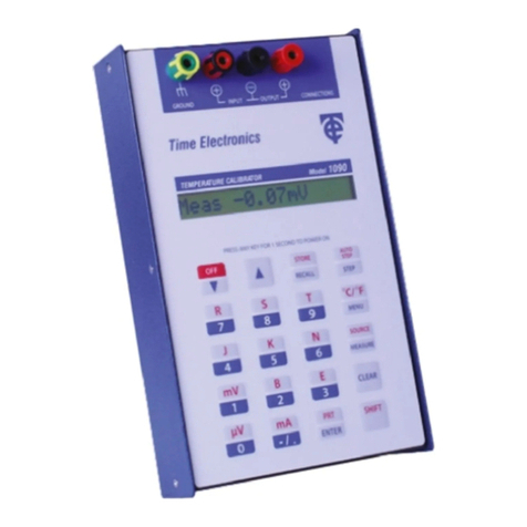 Time Electronics 1090 User manual