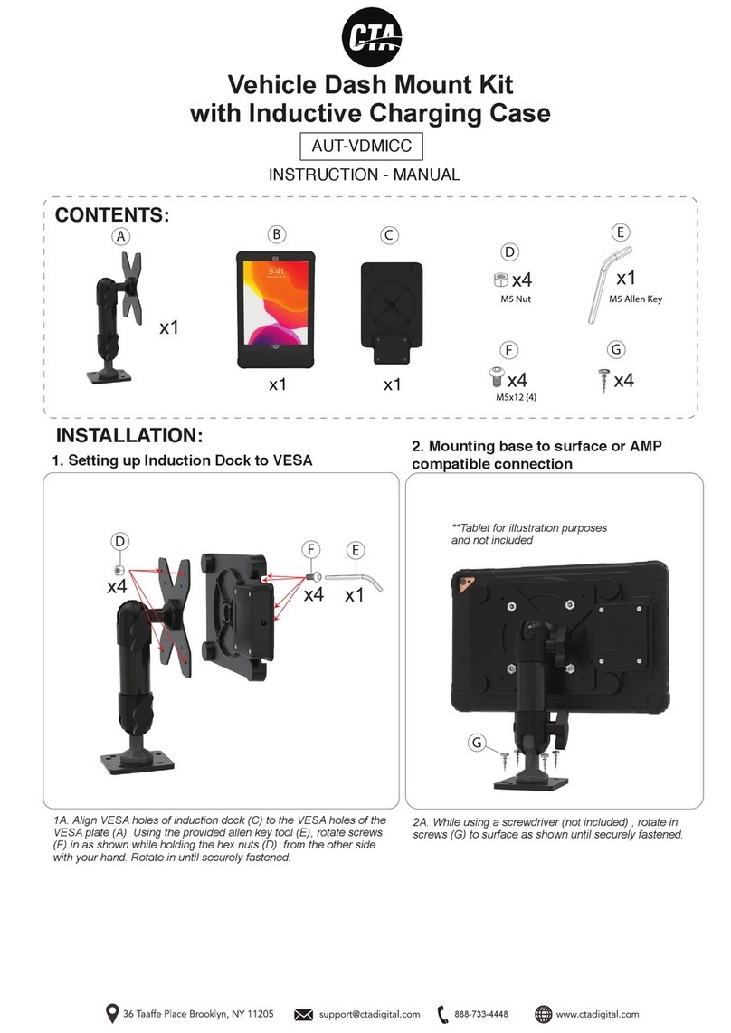CTA AUT-VDMICC instruction manual