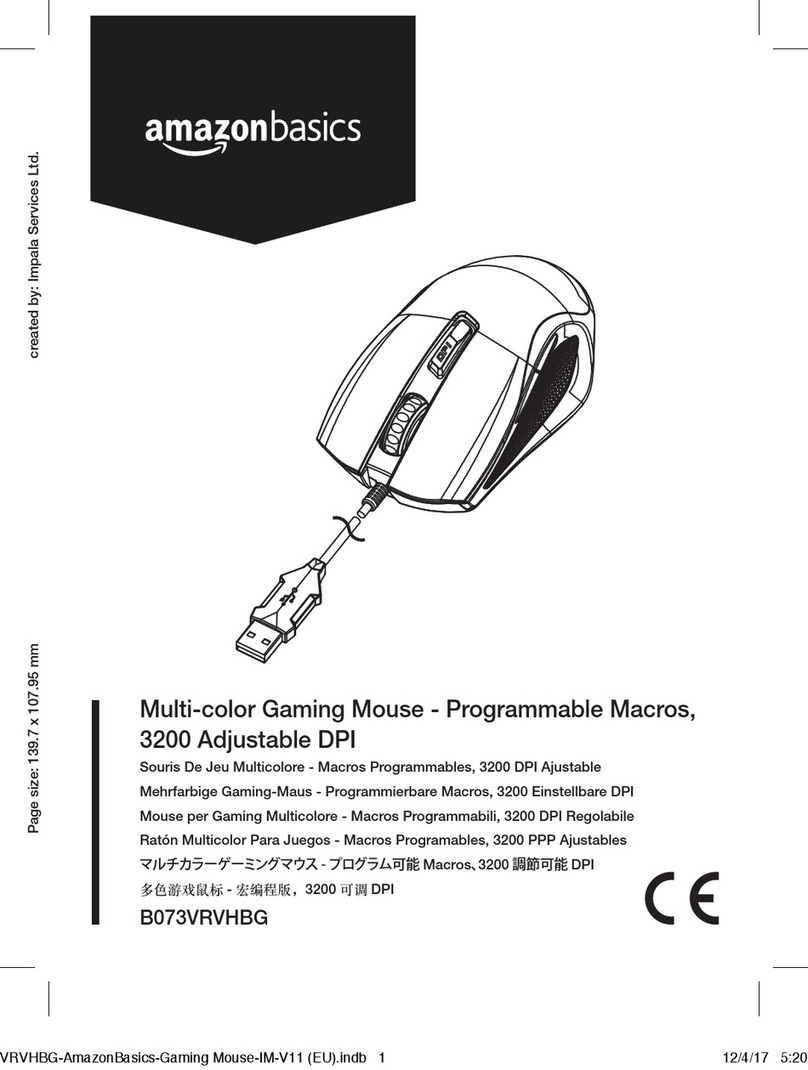 AmazonBasics B073VRVHBG User manual