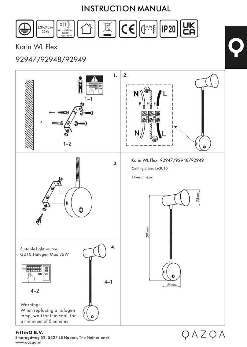 Qazqa Karin WL Flex 92947 User manual