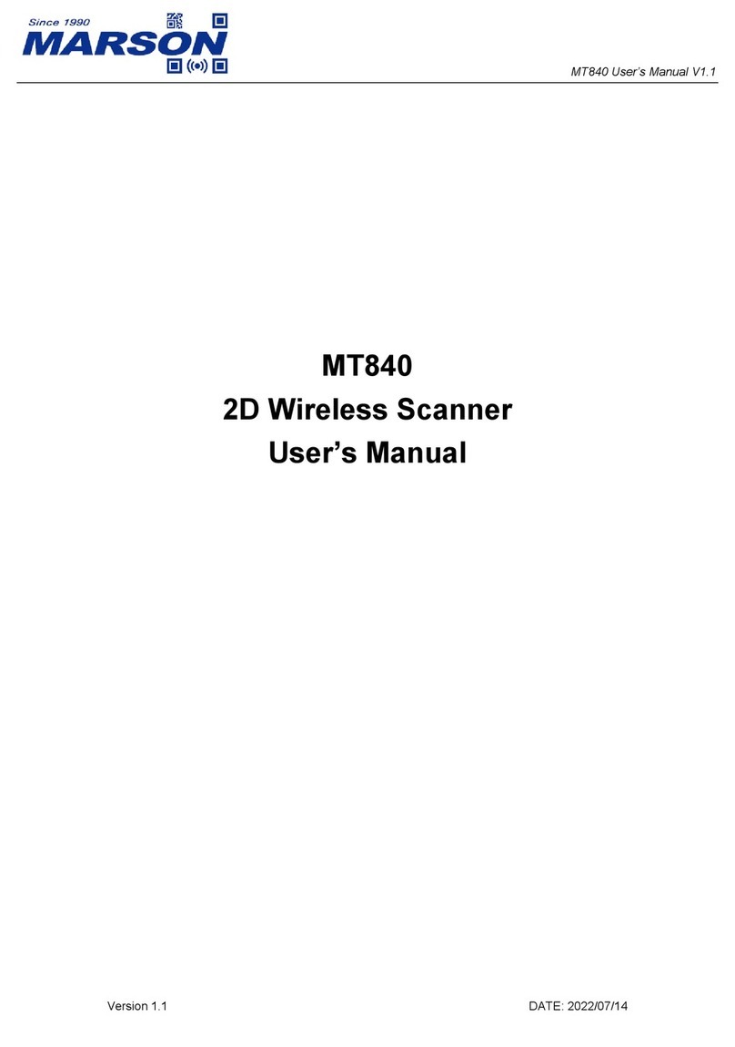 Marson MT840 User manual