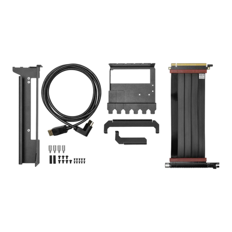 EK Loop Vertical GPU Holder EVO Gen4 Riser installation manual