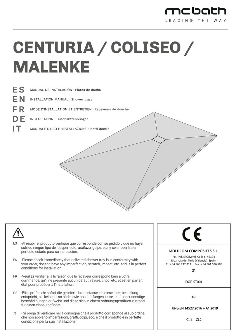 MCBATH CENTURIA User manual