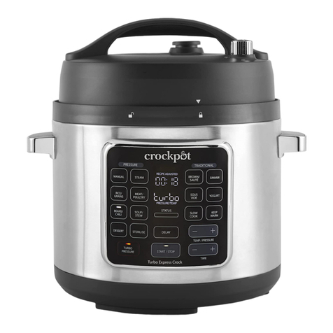 Crock-Pot Turbo Express CSC062 instruction manual Crock-Pot Turbo Express CSC062 instruction manual