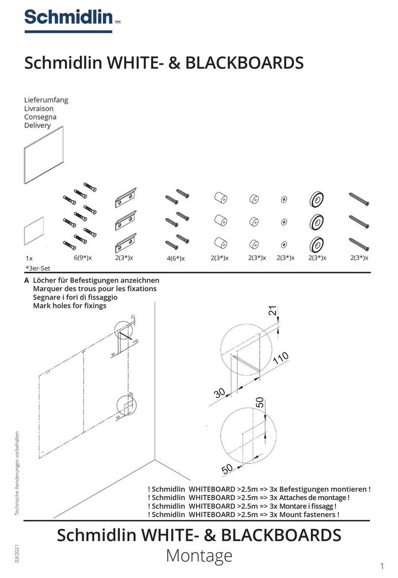Schmidlin 2186-0007.1 User manual
