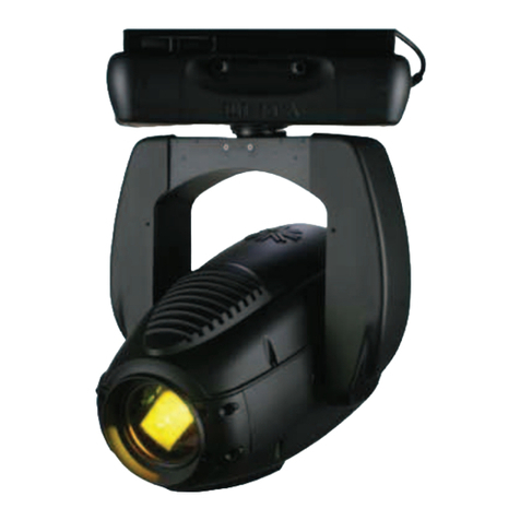 Philips Vari-lite VL3500 Wash FX Luminaries Service manual