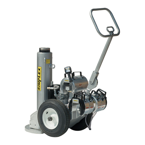 Simplex Pow'r-Riser JA Series User manual