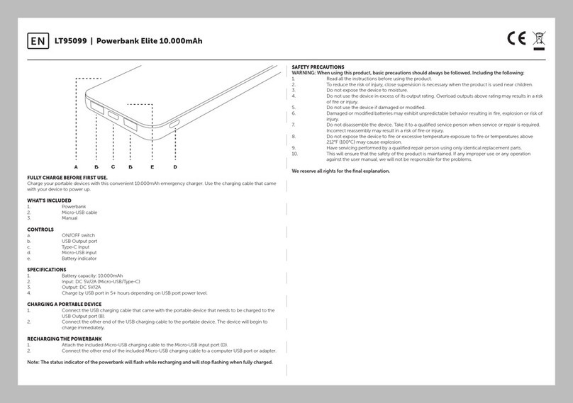 TOPPOINT Elite LT95099 manual