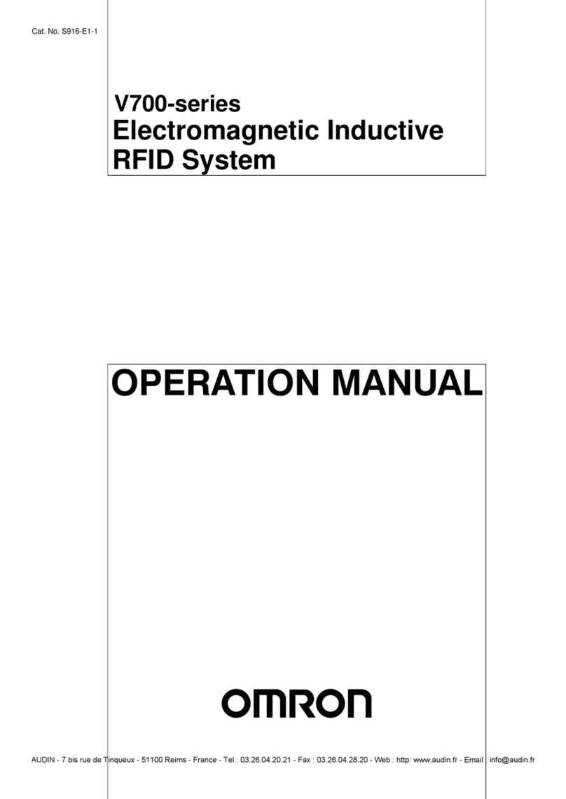 Omron V700 series User manual