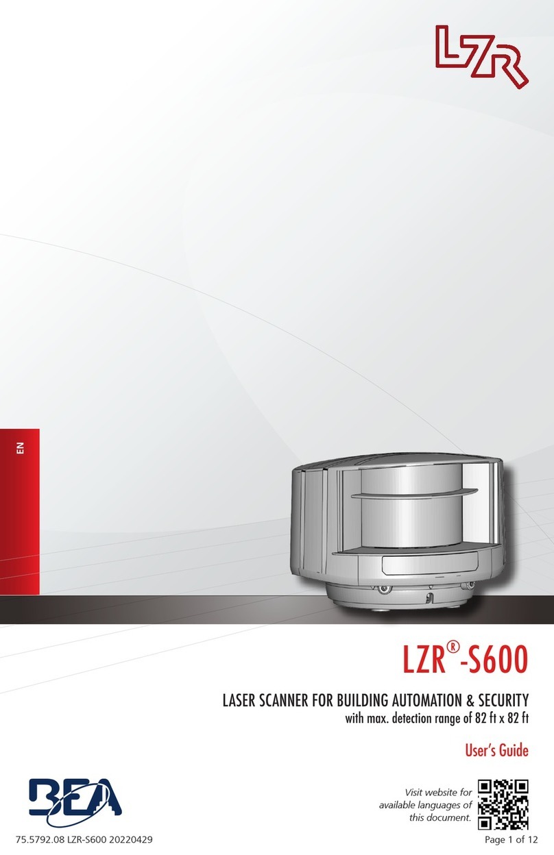 BEA LZR-s600 user guide