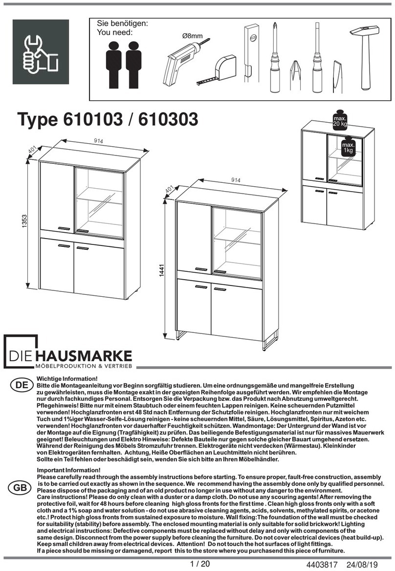 Die Hausmarke 610103 manual