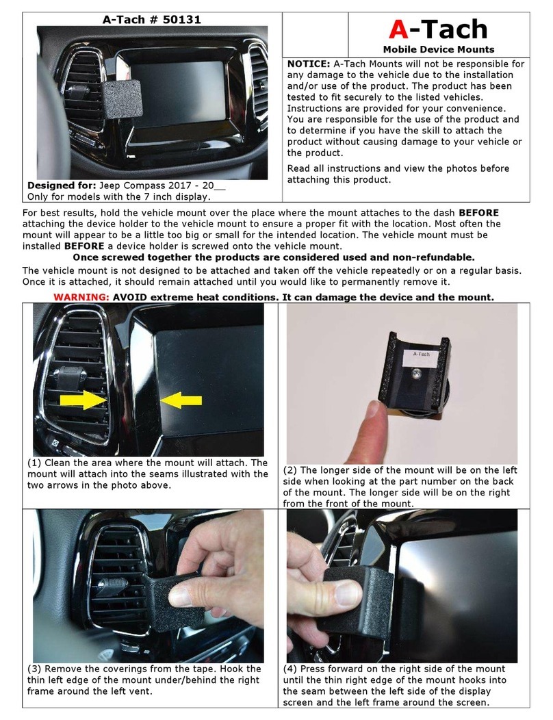 A-Tach Mounts 50131 User manual