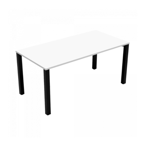 Herman Miller Repeat Single Desk User manual Herman Miller Repeat Single Desk User manual