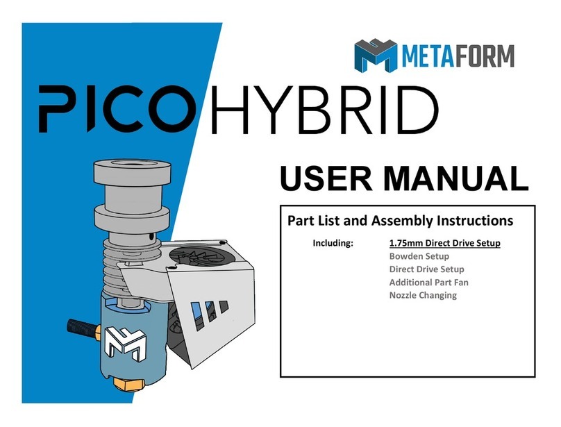Metaform PICO HYBRID user manual
