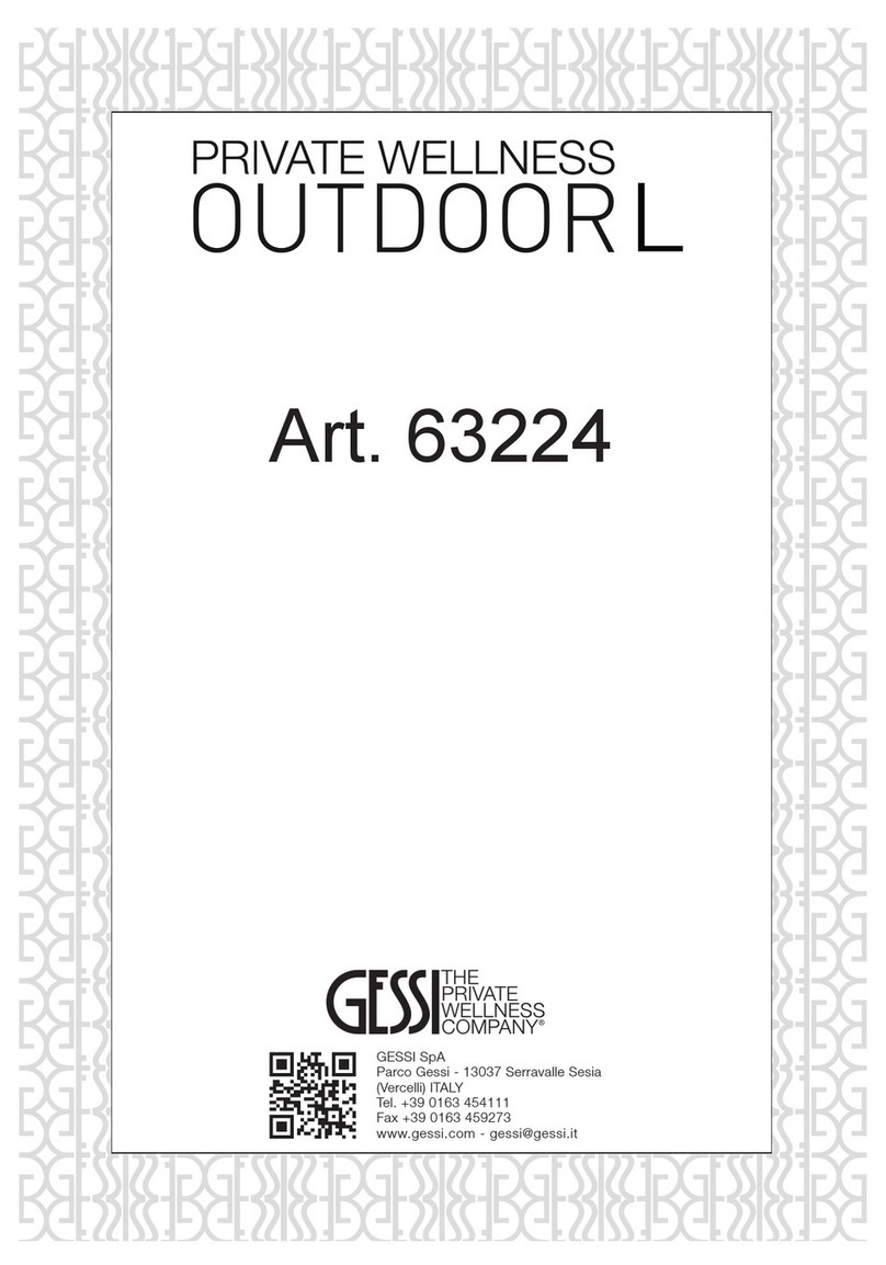 Gessi 63224 User manual