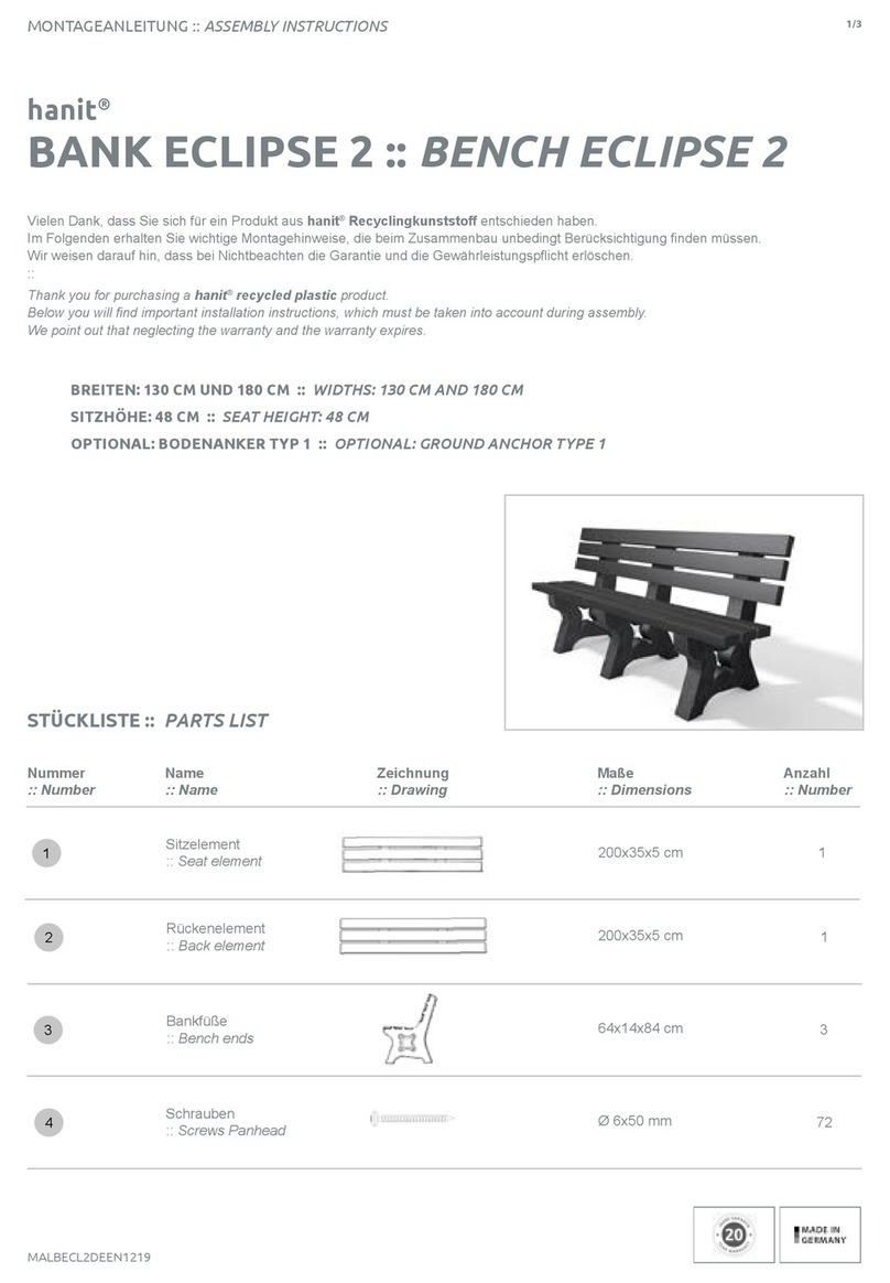hanit ECLIPSE 2 Assembly instructions