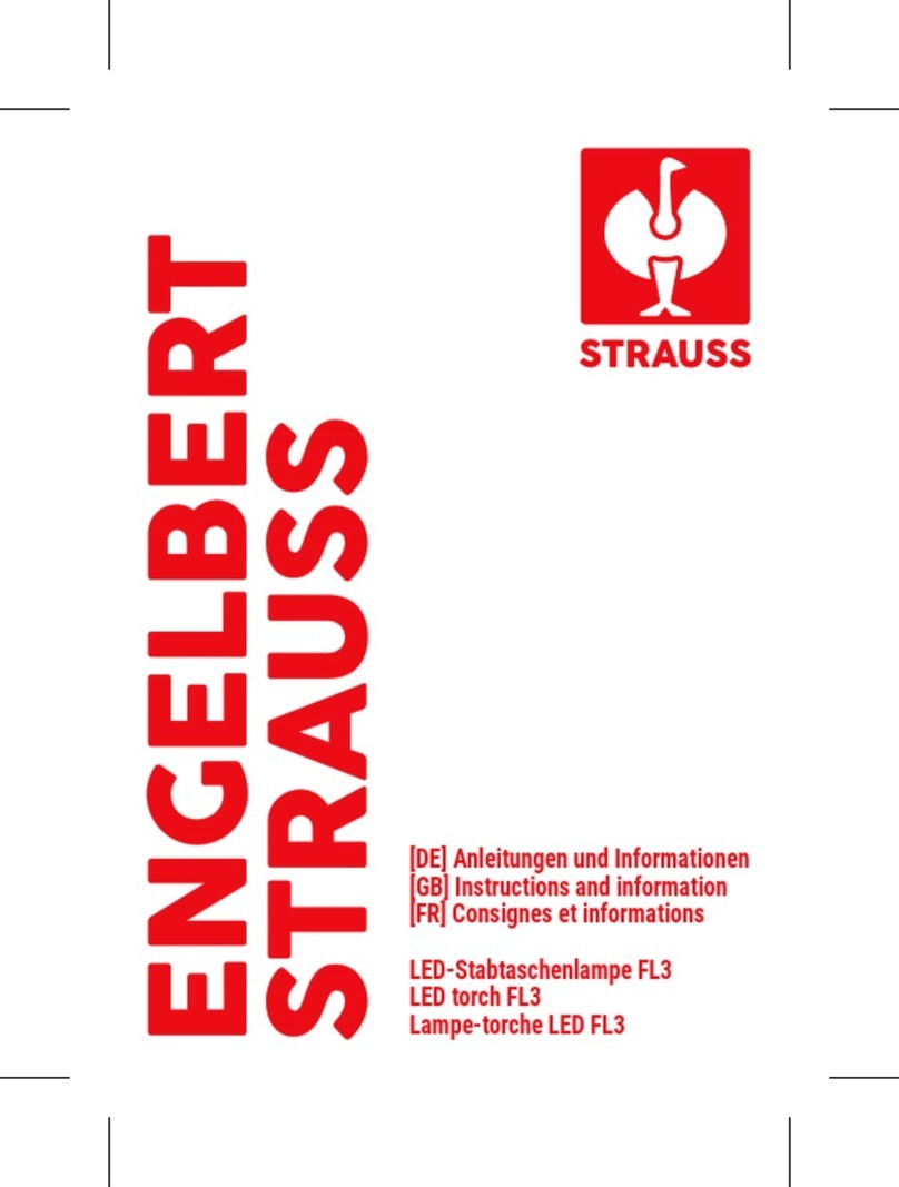 Strauss FL3 Owner's manual