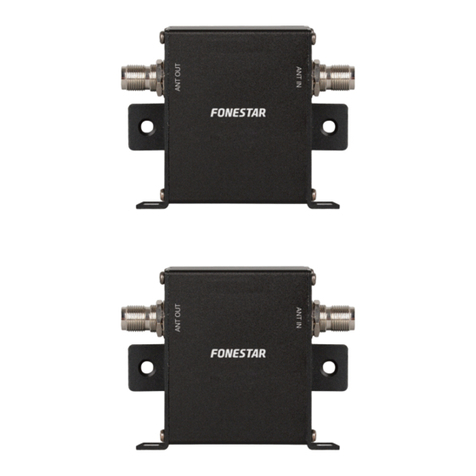 FONESTAR AMP-818G User manual