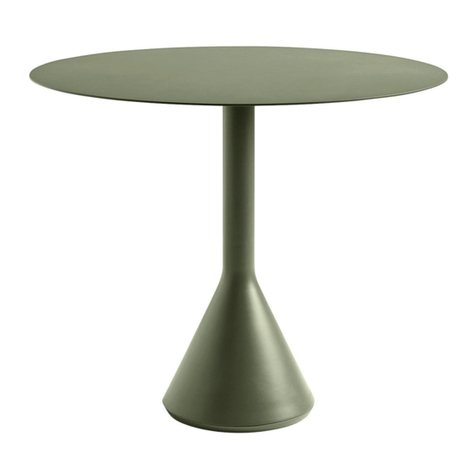 Hay PALISSADE CONE TABLE User manual