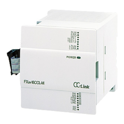 Mitsubishi FX2N-16CCL-M Hardware manual