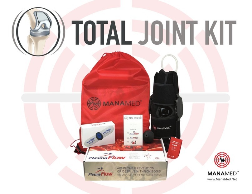 Manamed PlasmaFLow TOTAL JOINT KIT User manual