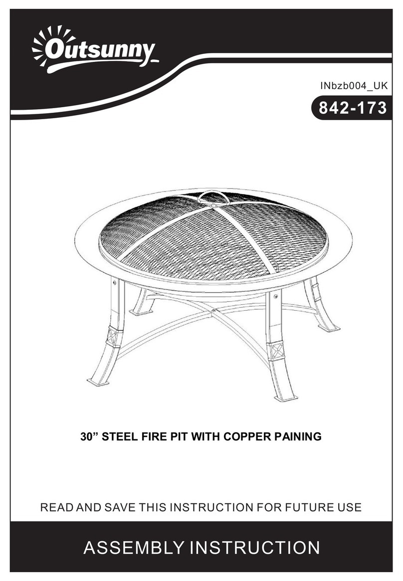 Outsunny 842-173 Assembly instruction