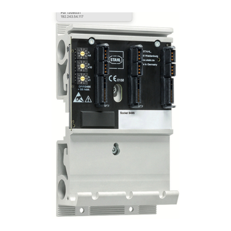 Stahl 9496/32 Series operating instructions