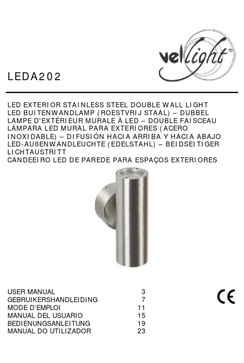 VelLight LEDA202 User manual