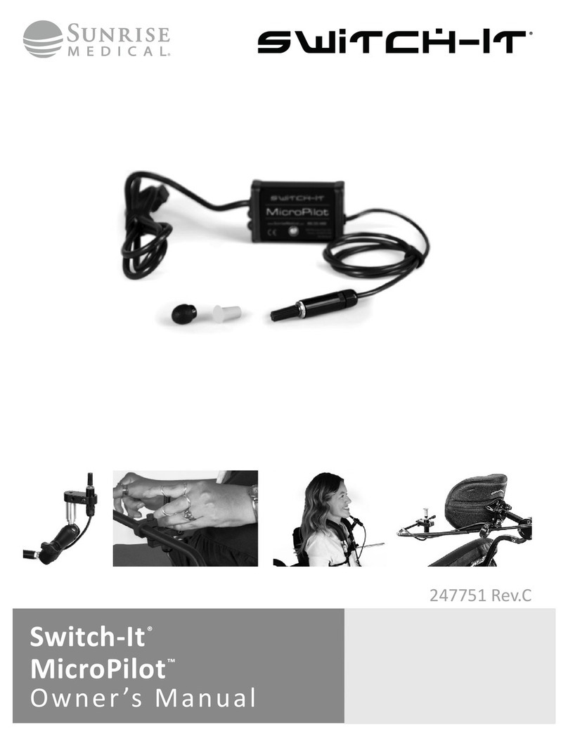 Sunrise Medical Switch-It MicroPilot User manual