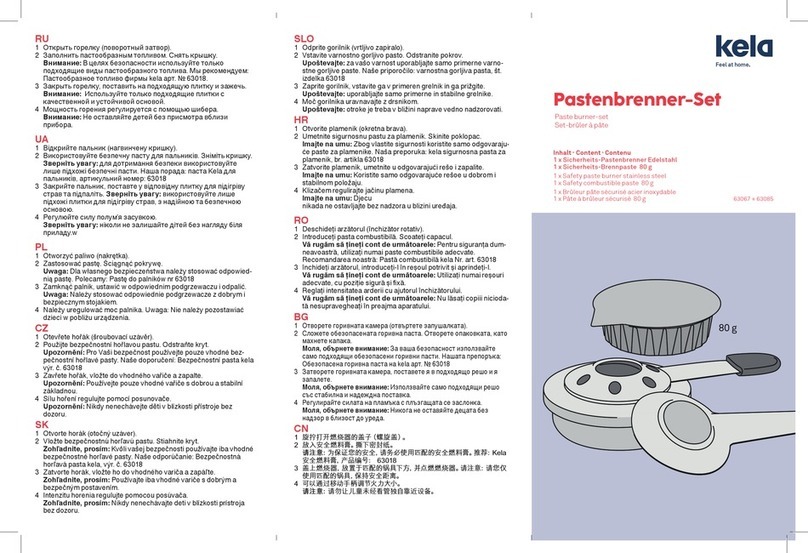 Kela 63067 User manual