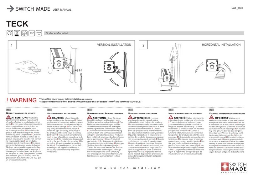 SWITCH MADE TECK user manual