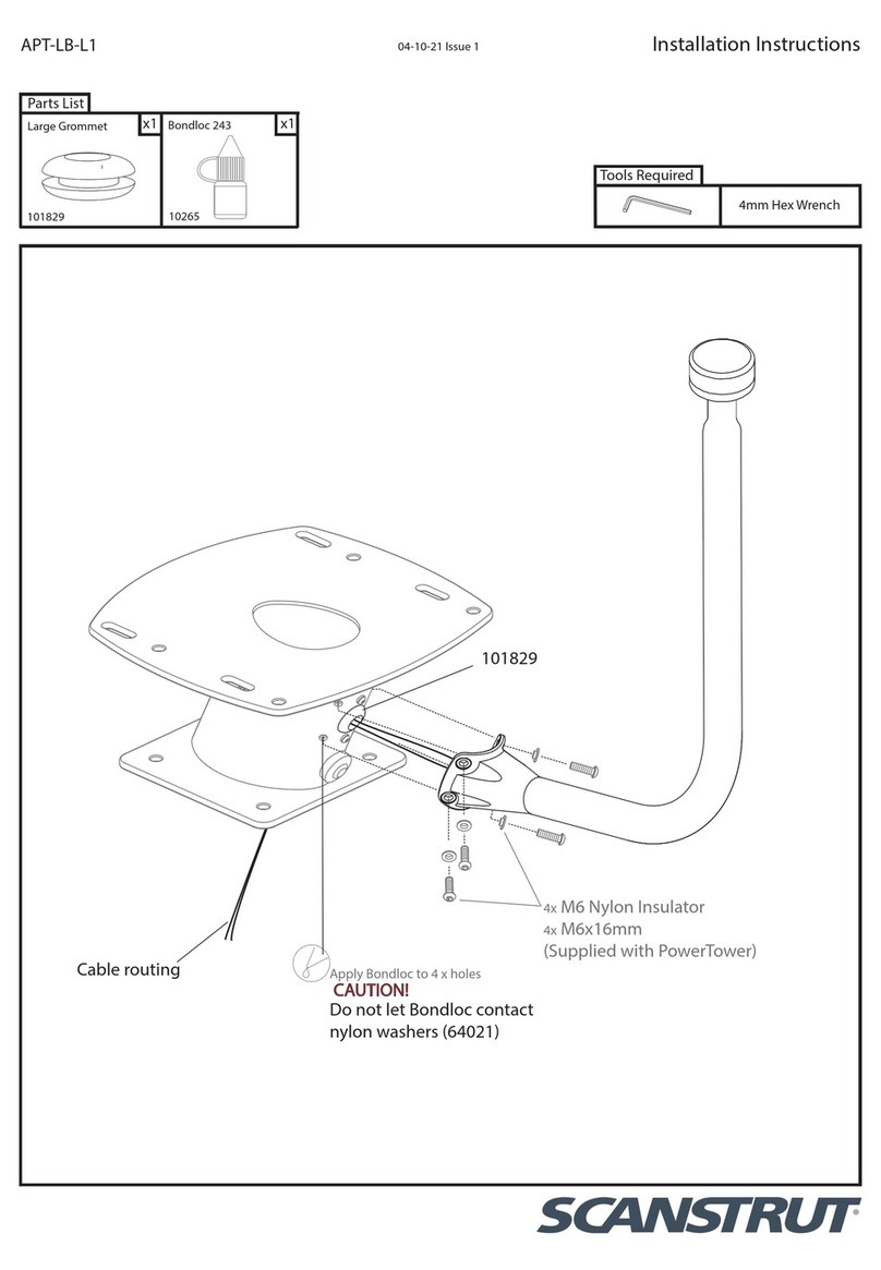 Scanstrut APT-LB-L1 installation instructions