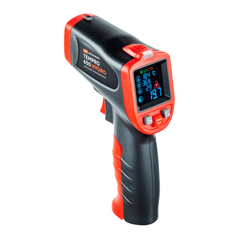 ADA INSTRUMENTS TEMPRO 650 HYGRO User manual