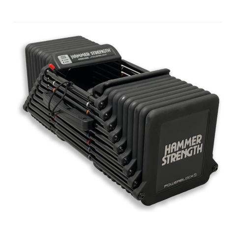 Hammer Strength Pro 100 User manual