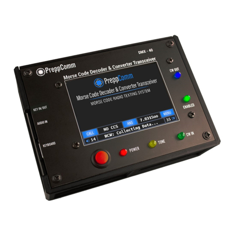 PreppComm DMX-40 quick start guide