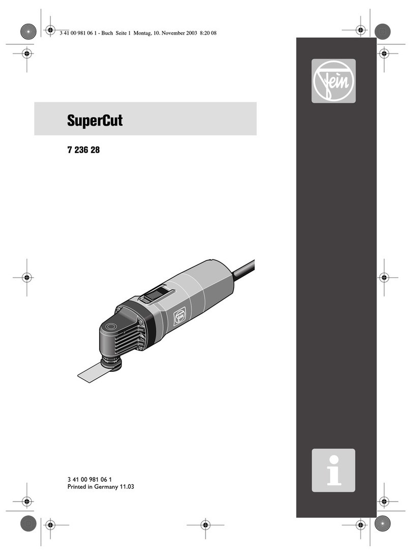 Fein SuperCut User manual