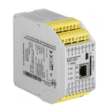 Leuze electronic MSI 420.TMC-03 manual