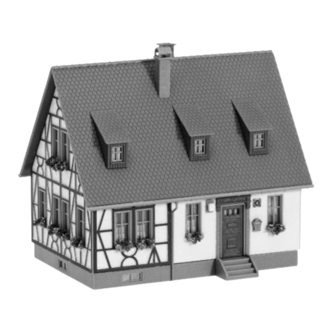Faller HALF-TIMBERED HOUSE 131246 User manual