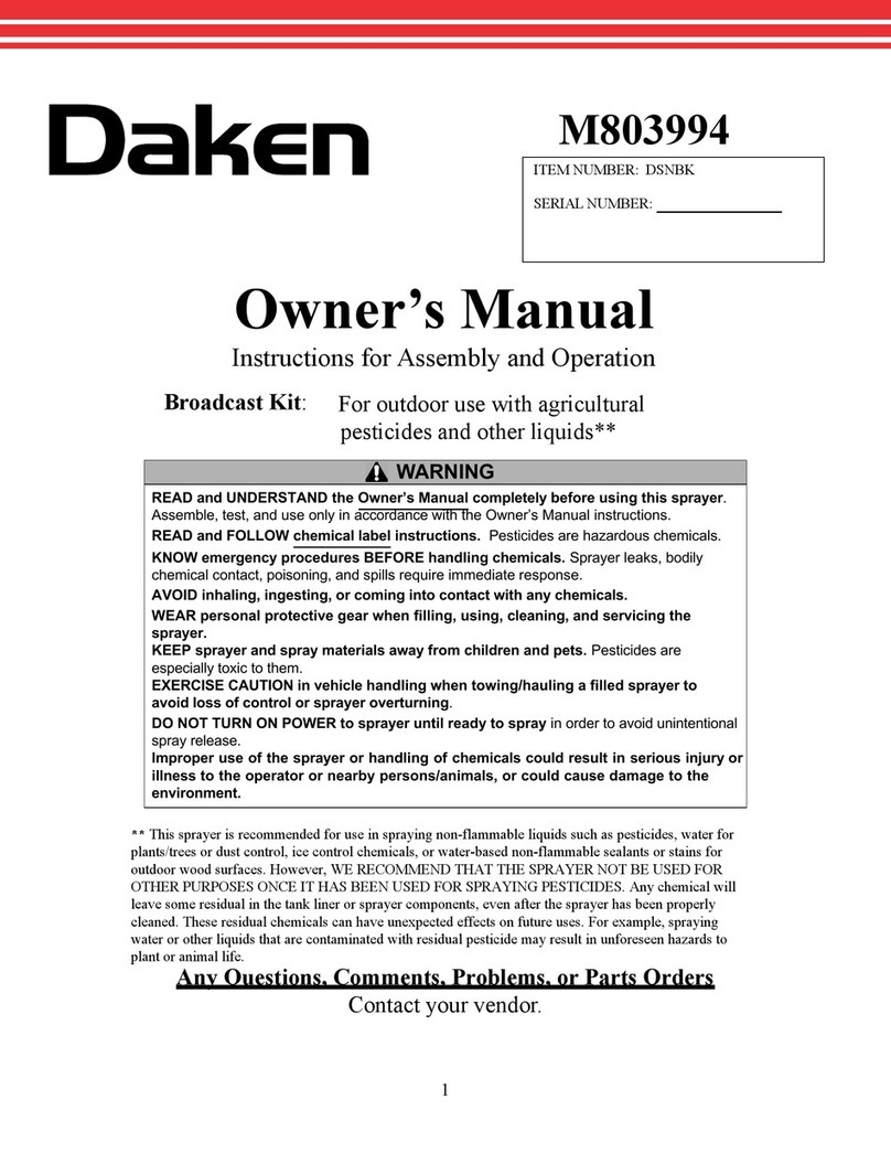 Daken M803994 owner's manual Daken M803994 owner's manual