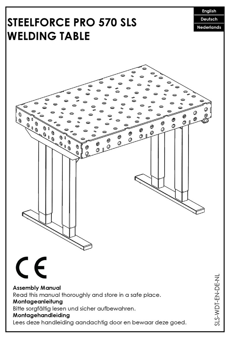 Opendesk.ch STEELFORCE PRO 570 SLS Assembly manual Opendesk.ch STEELFORCE PRO 570 SLS Assembly manual