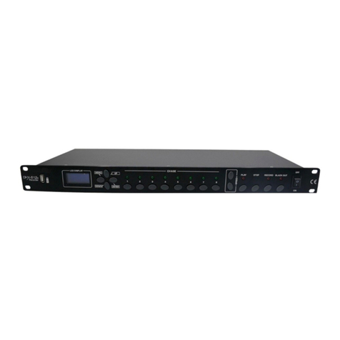 DMX 512S user manual