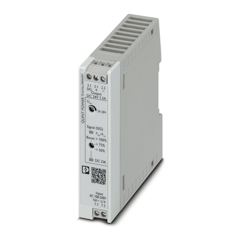 Phoenix Contact QUINT4-PS/12-24DC/24DC/1.3/SC User manual
