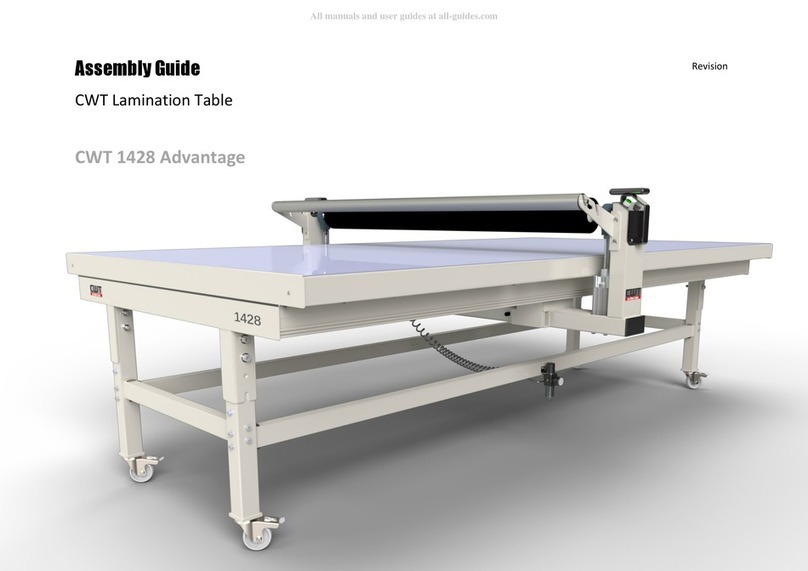 CWT Advantage 1428 Assembly guide
