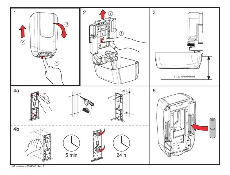 ZEP Fuzion Touchless manual