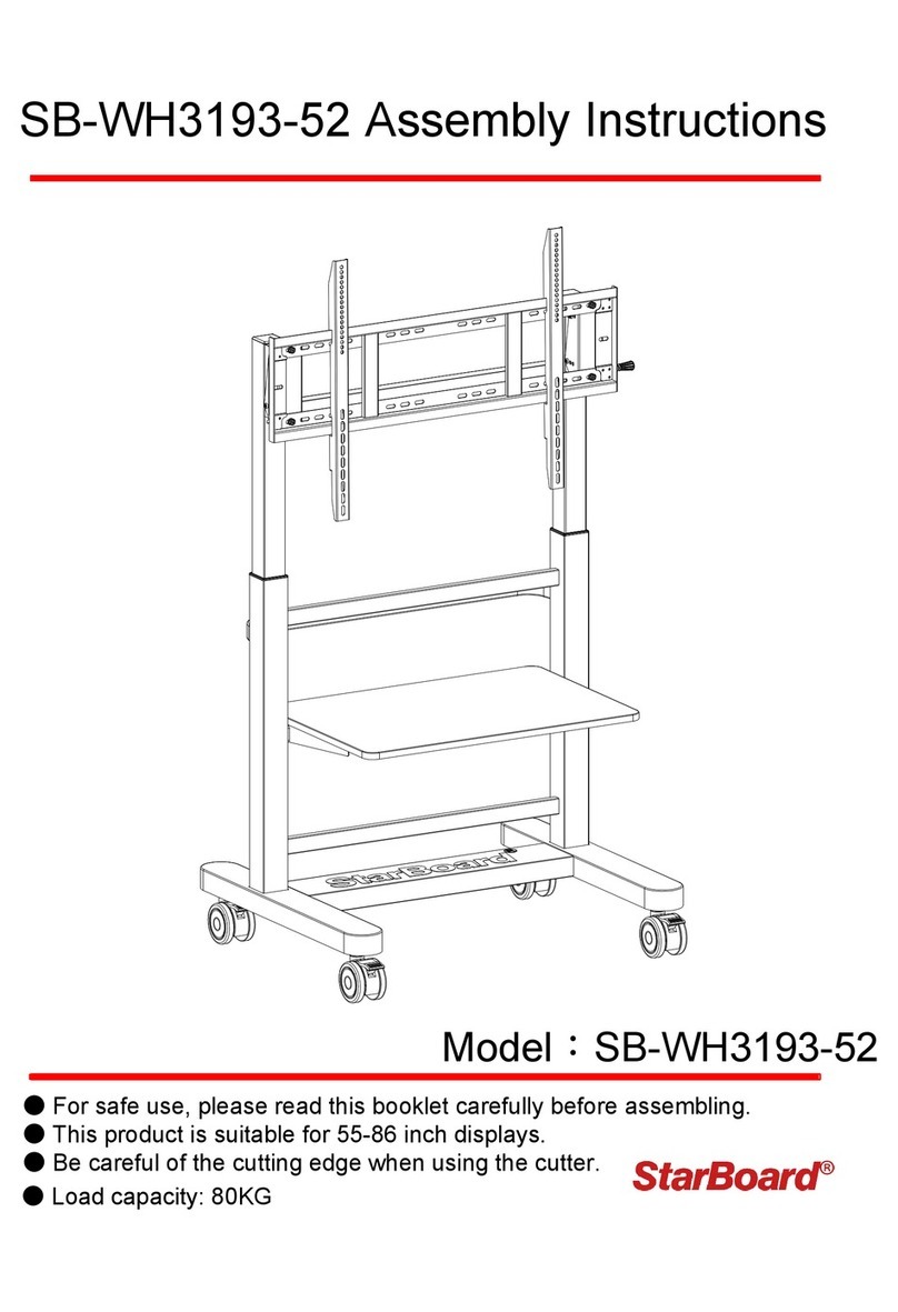 StarBoard SB-WH3193-52 Assembly instructions