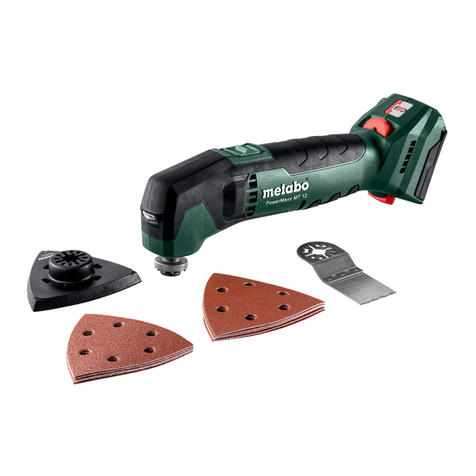 Metabo PowerMaxx MT 12 Original instructions