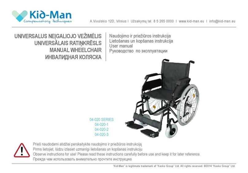 Kid-Man 04-020 Series User manual Kid-Man 04-020 Series User manual