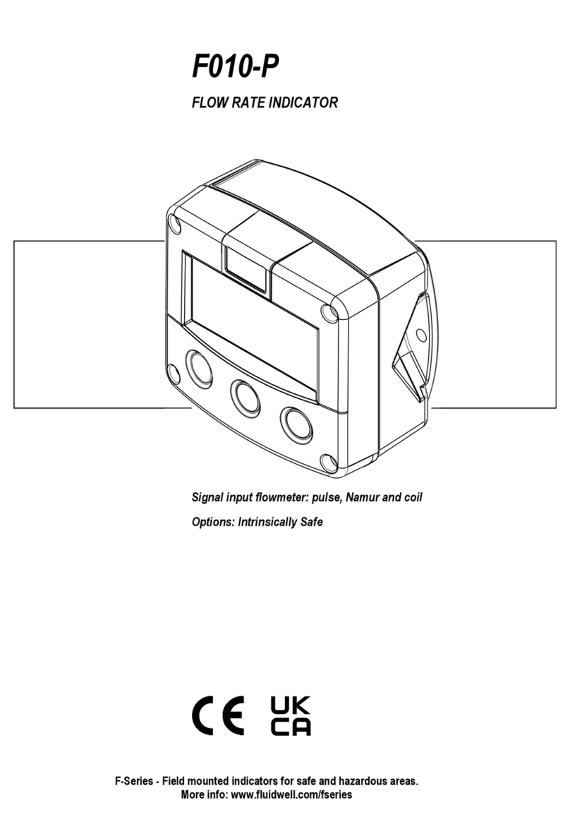 Fluidwell F010-P User manual