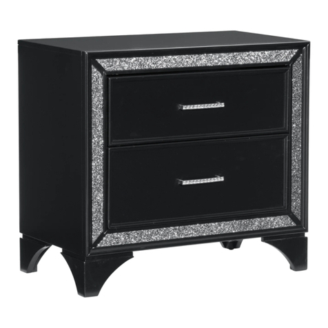 Homelegance 1572W/BK-4 Assembly instruction
