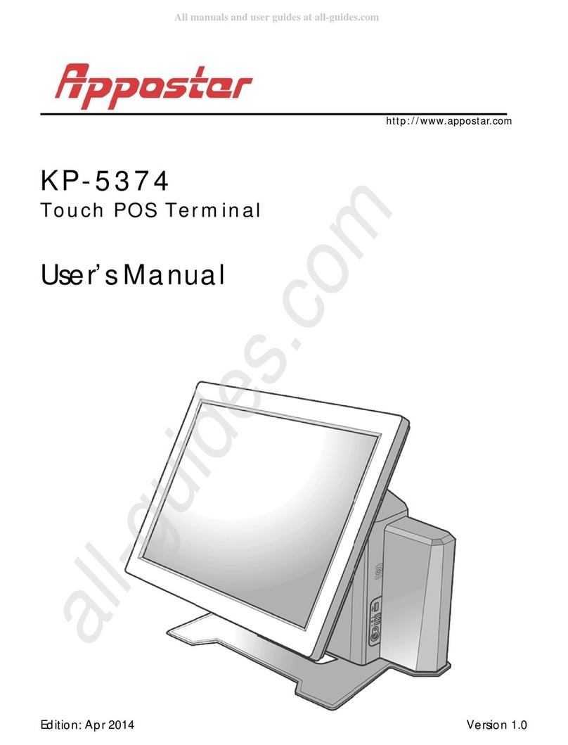 Appostar KP-5374 User manual